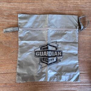 DOWco Guardian Covers Zipped Nylon Flat Bag Green-Gray 16”x17” NEW Without Tags